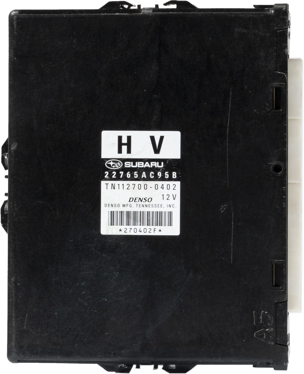 2011 Subaru Legacy 2.5L Electronic Emissions Control Module Model ID 2