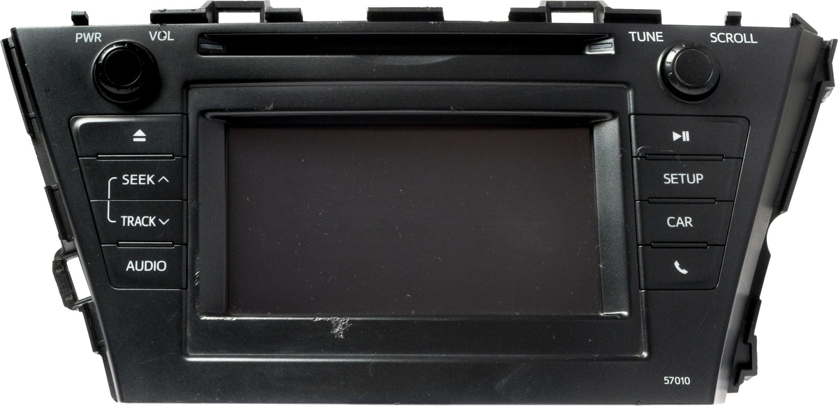 2012-2014 Toyota Prius AM FM Radio CD MP3 Player Model ID 86140