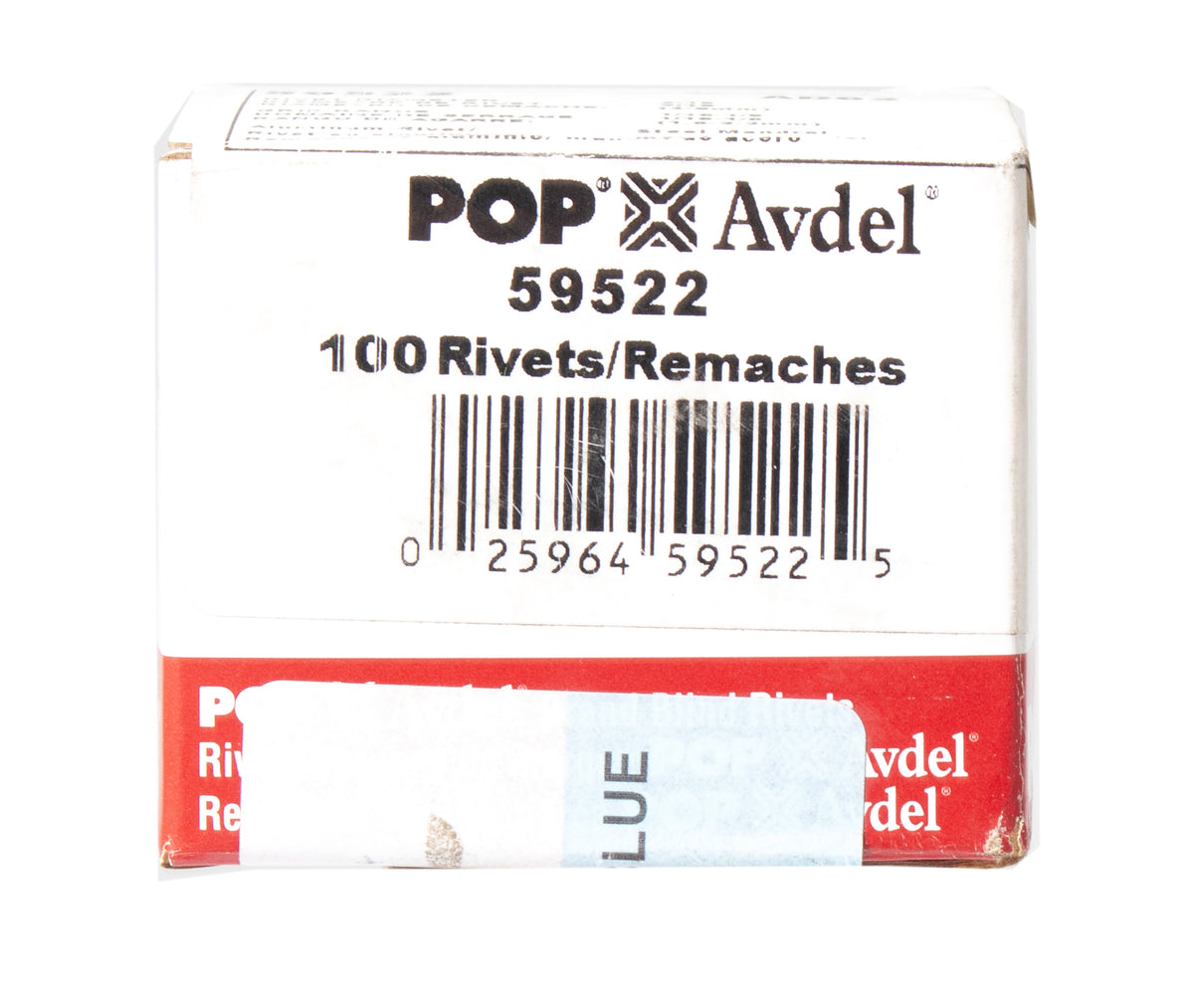 POP Avdel 59522 Blind Aluminum Rivet 3/16" Diameter 1/16"1/8" Grip Ra