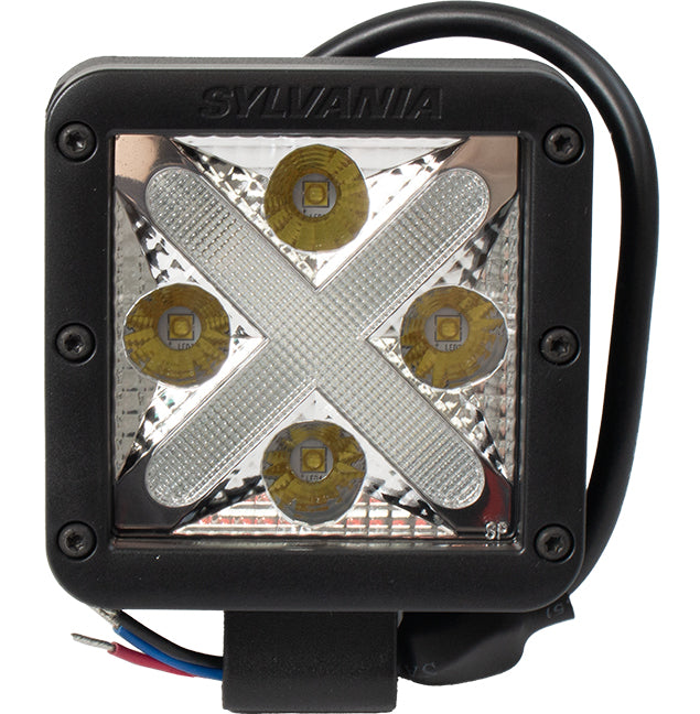 SYLVANIA CUBEXSP.BX 2-in-1 LED Cube X Light – 1800 Lumens Spot Light – 6000K – 22W