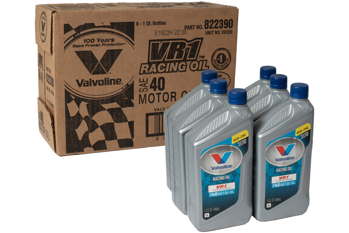 メンテナンス用品 Valvoline VR1 OIL 新品7本セット