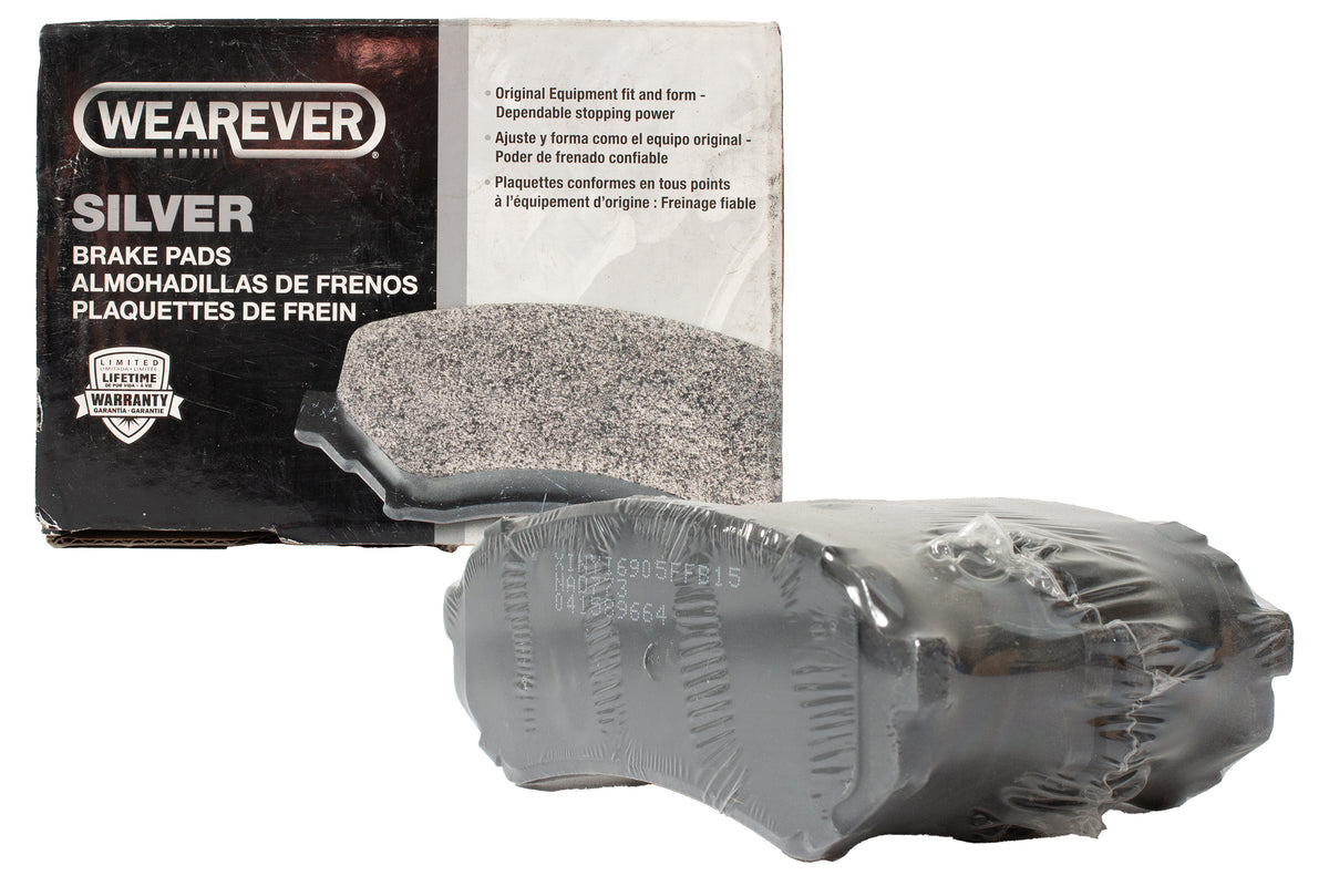 Wearever Silver Rear Brake Pads Fit 19982007 Toyota Land Cruiser Part