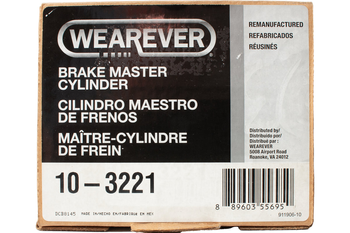 Wearever Brake Master Cylinder Fits 200608 Chevrolet Malibu Part Numb