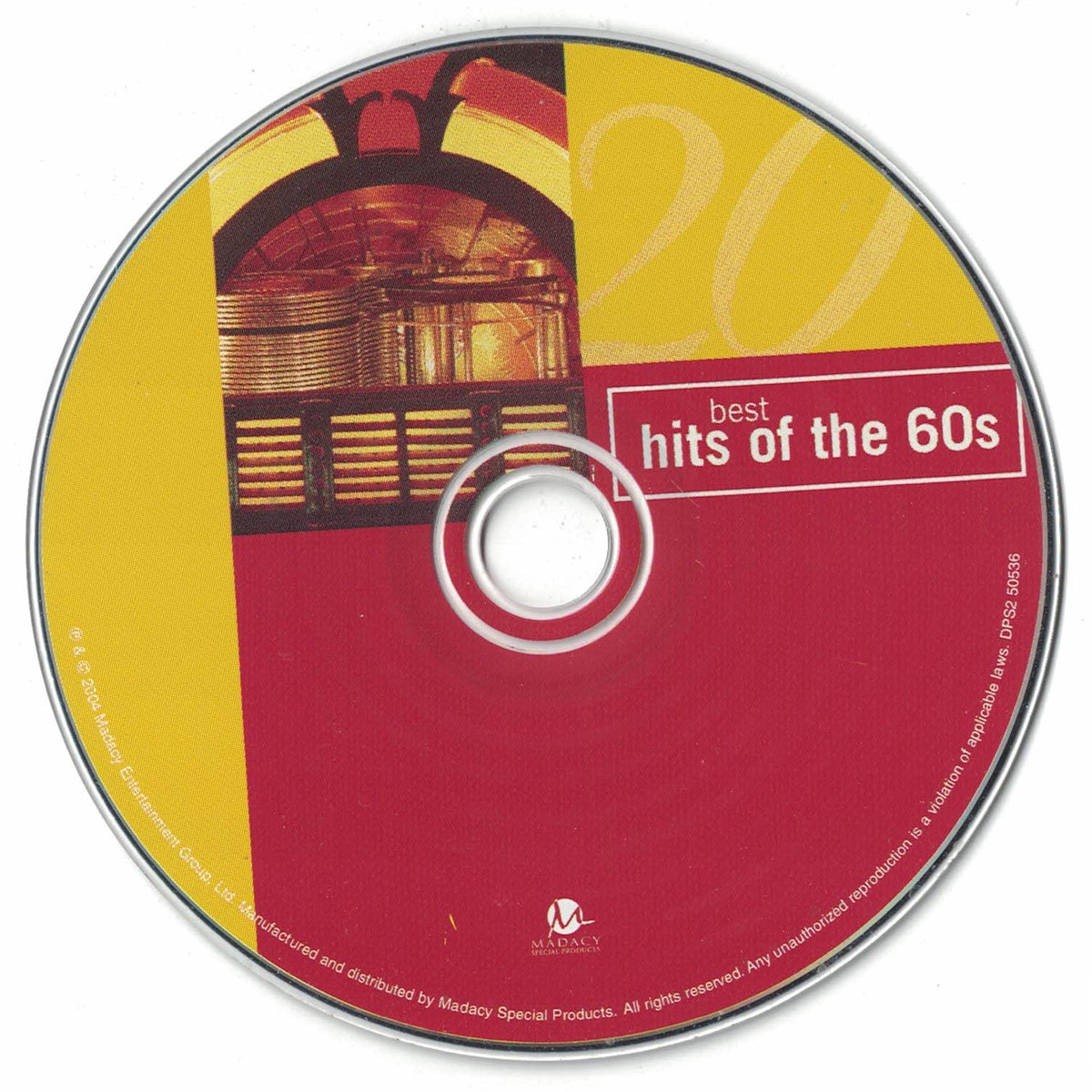 20 Best Hits Of The 60s 2004 CD Professionally Cleaned – 1factoryradio