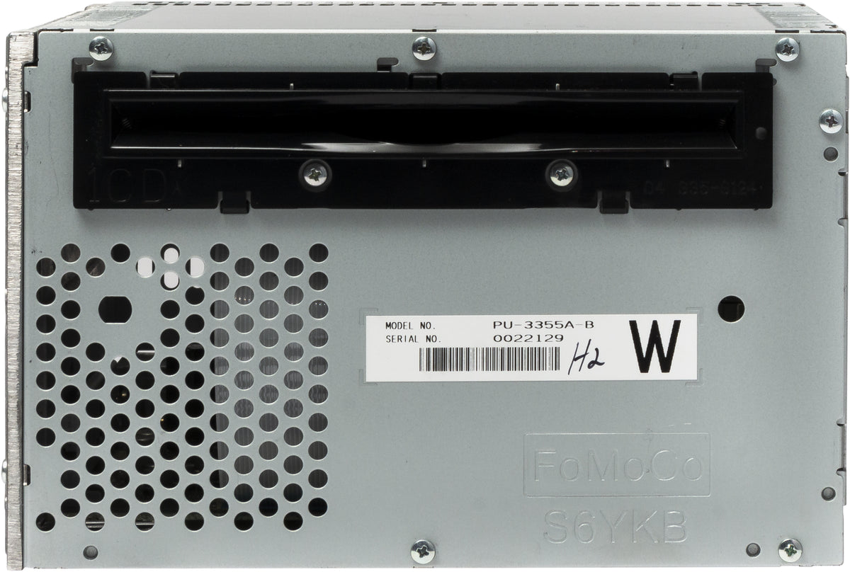 Ford 2012 Mustang AM FM Radio Single Disc CD Player Part Number
