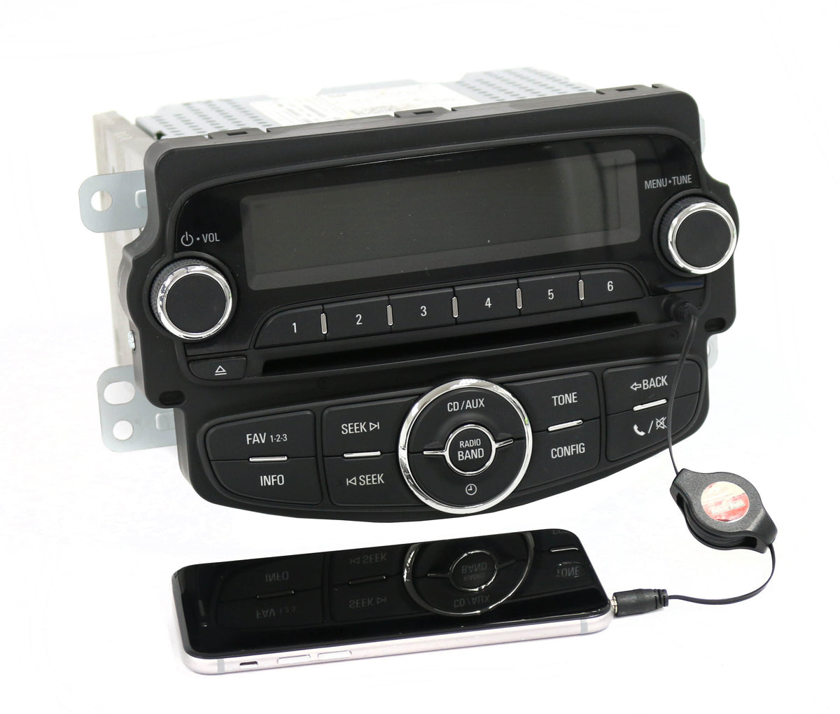 AUTO SONICカーステレオ Chevrolet 2013 Sonic OEM AM FM Satellite Radio mp3 CD w Aux Input
