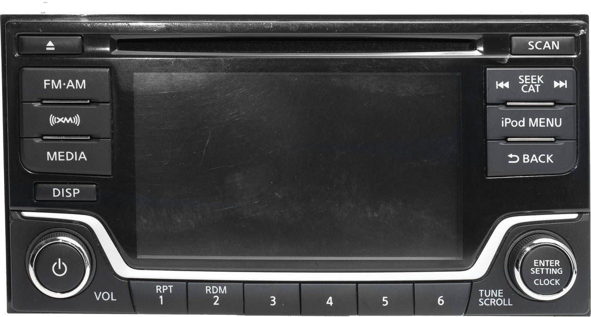 2017 Nissan Sentra AM FM Radio SiriusXM Single Disc CD MP3 Player
