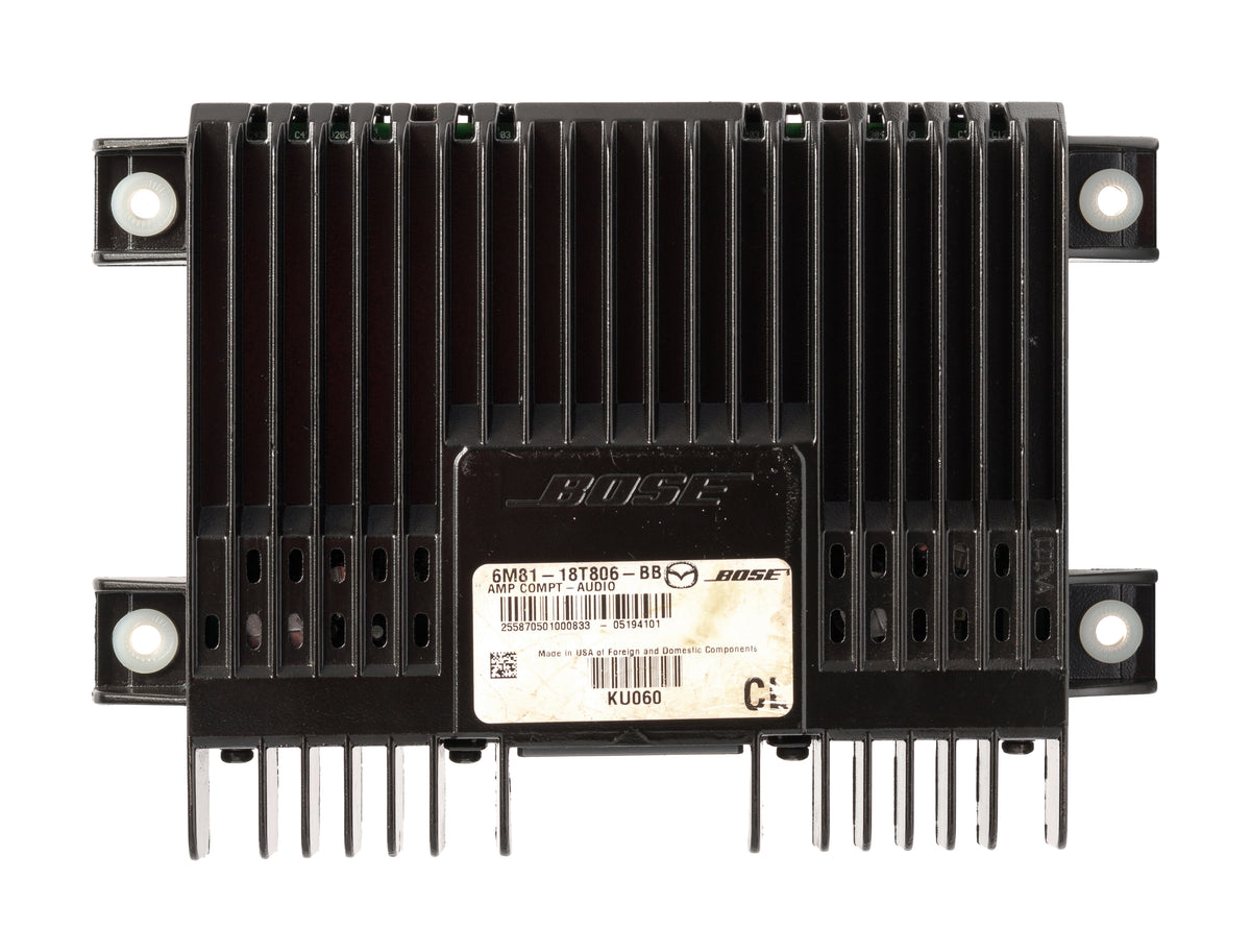 2006-2008 Mazda 6 Radio and Audio System Amplifier Module Part ID