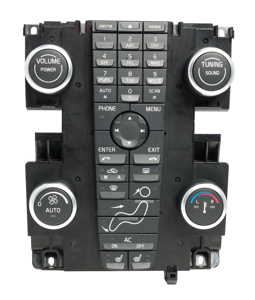2008-10 Volvo C30 S40 V50 V70 XC70 Climate Audio Radio Control