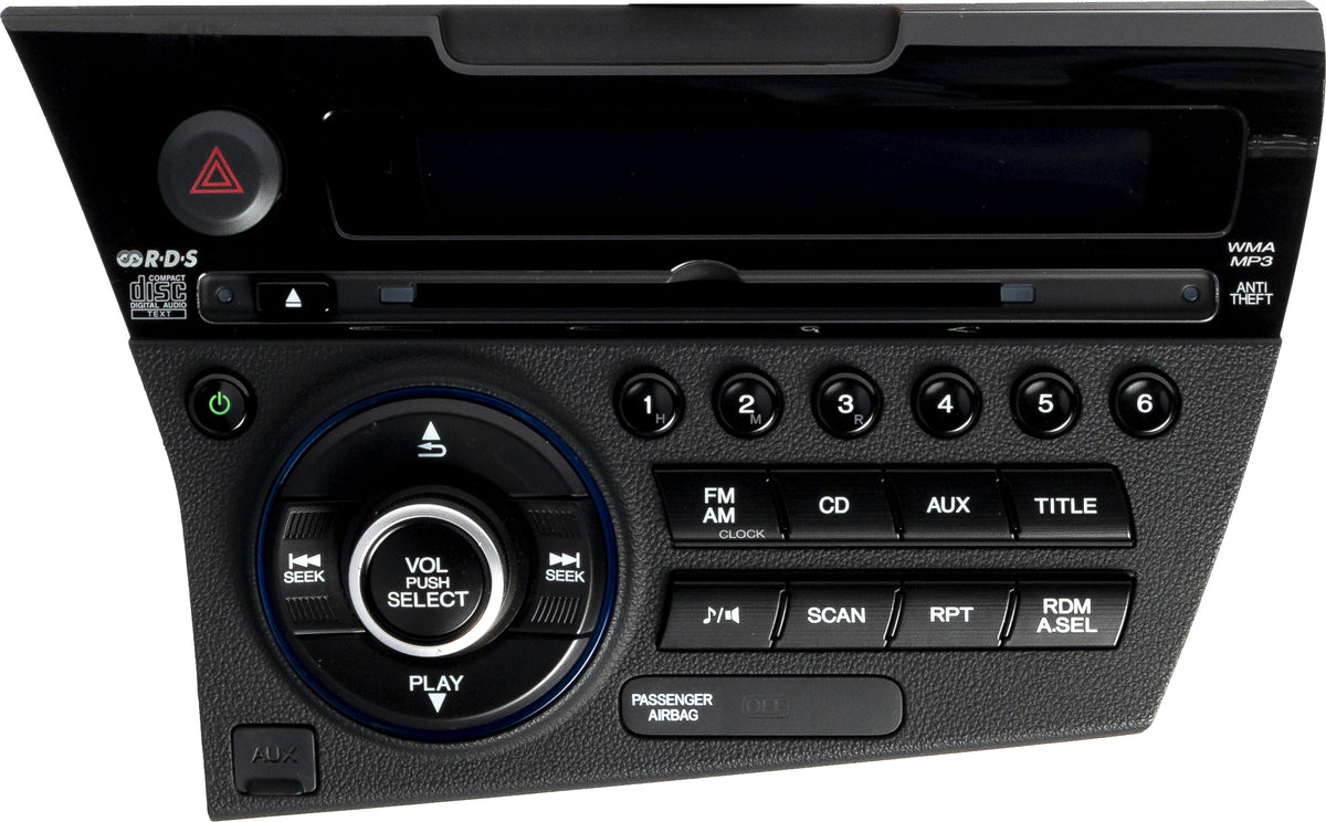2011-12 Honda CR-Z AM FM Radio CD Player Auxiliary Input Part
