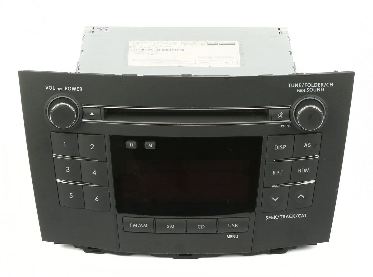 2010-2013 Suzuki Kizashi AM FM Radio Single CD Player OEM Original