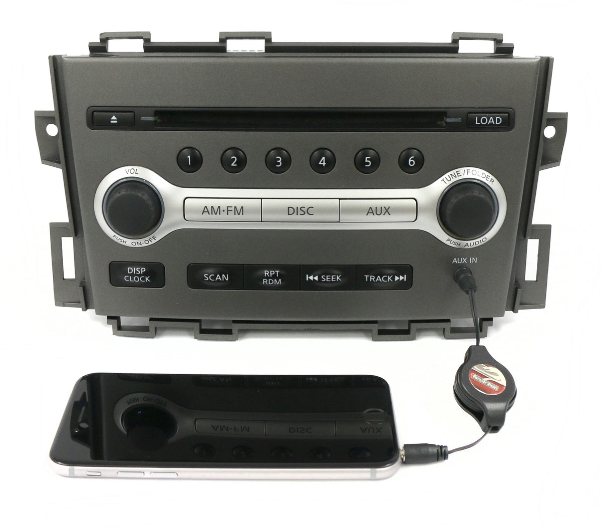 20112014 Nissan Murano AM FM Radio 6 Disc CD Aux Input 281851SX0A