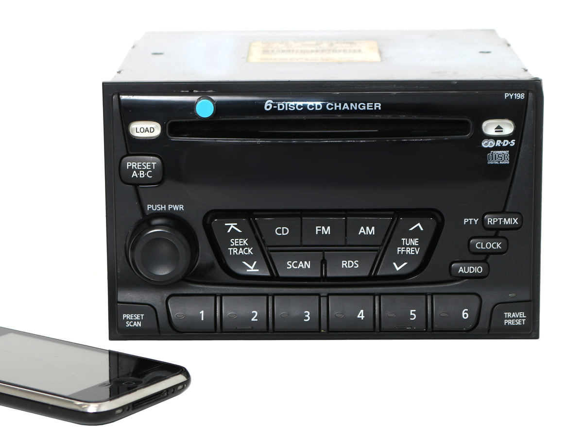 2001 Nissan Frontier AM FM Radio 6 Disc CD Player w