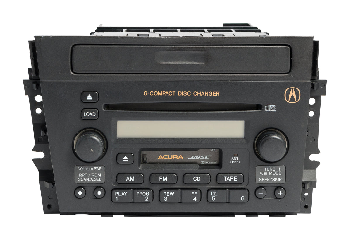 200203 Acura TL AM FM Radio Cassette W 6 Disc CD Player 39101S0KA22