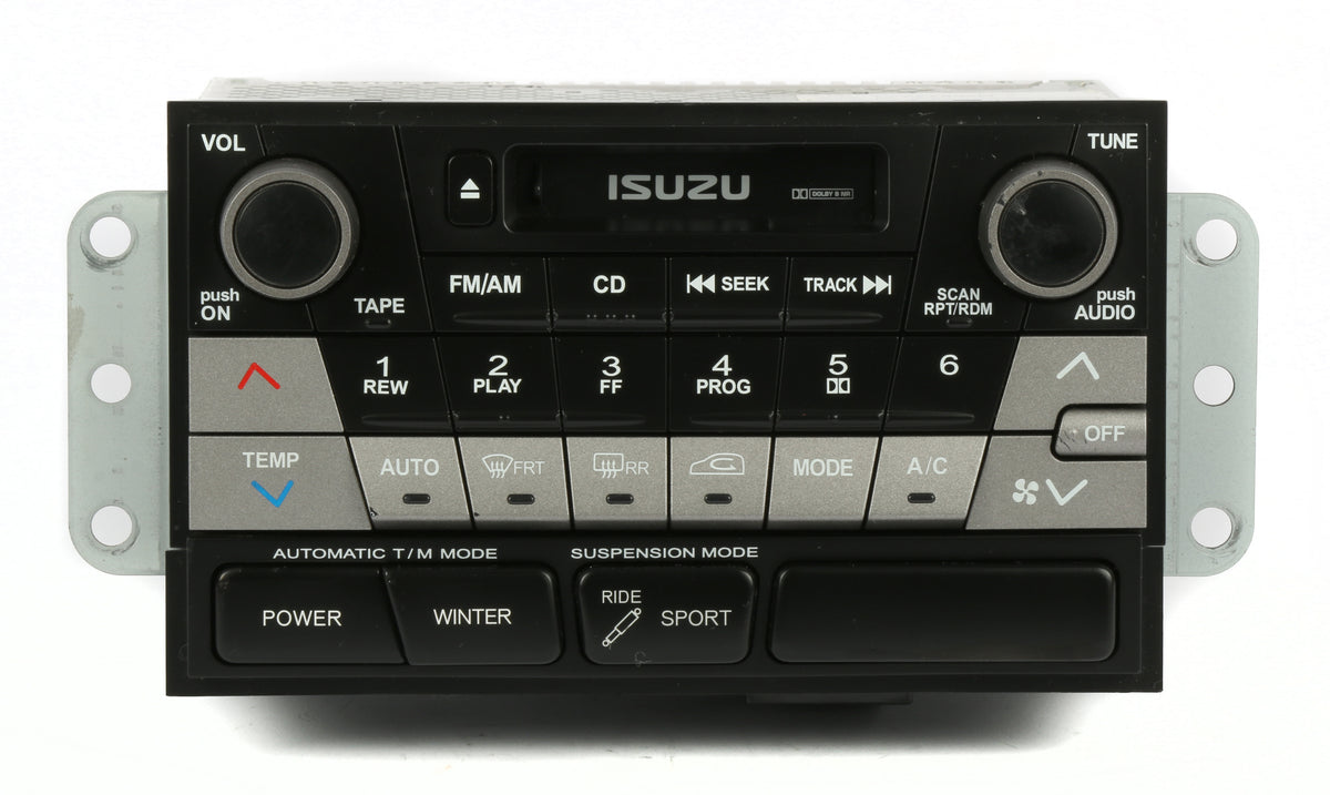 2004 Isuzu Axiom AM FM Cassette Climate Control & Suspension Mode