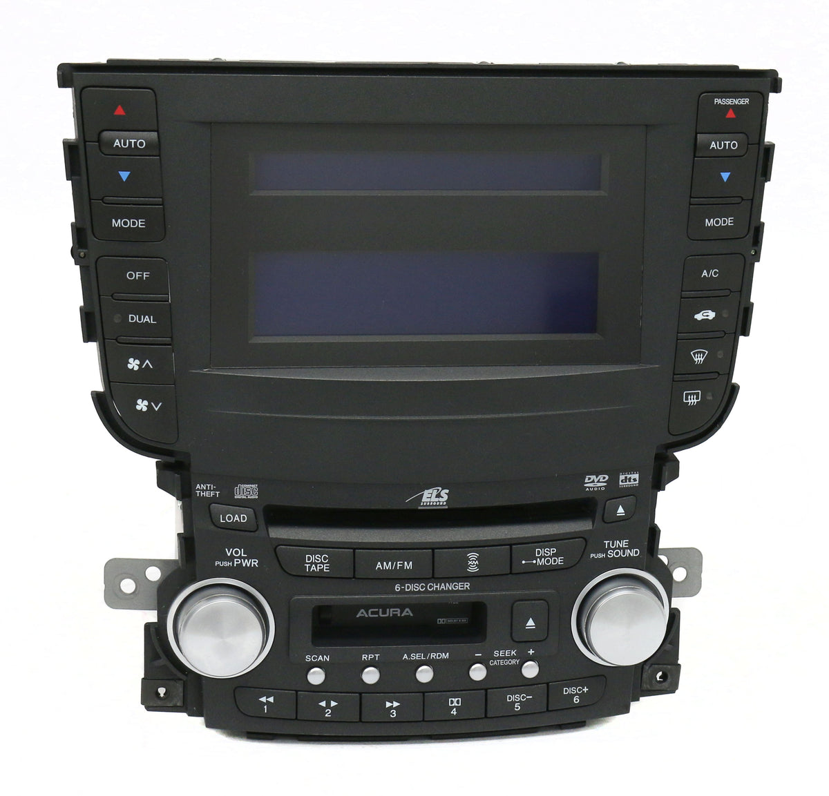 200406 Acura TL OEM AM FM Radio Cassette 6 Disc CD 39100SEPA000 Fac