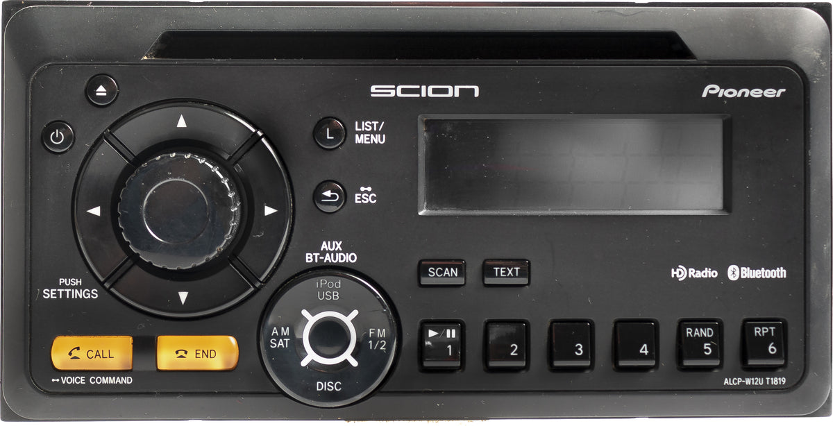 2008 - 2014 Scion XD AM FM Radio mp3 CD w/o Navigation Face T1819