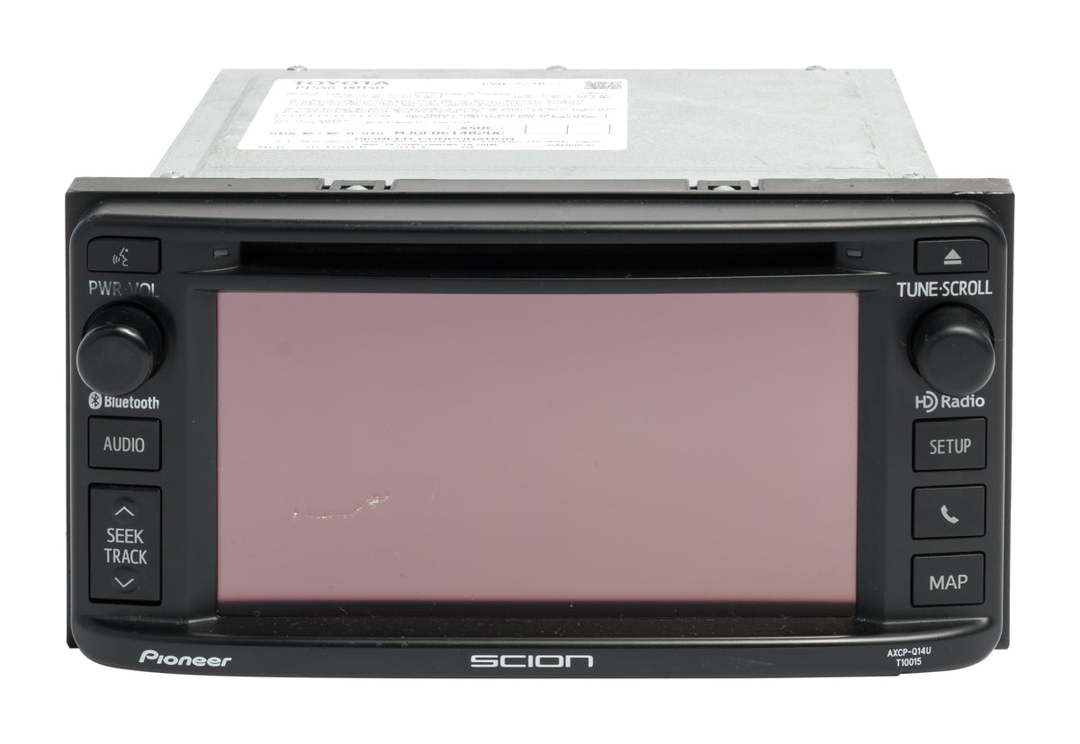 2011-2015 Scion IQ AM FM Radio Navi Bluetooth CD Player PT546