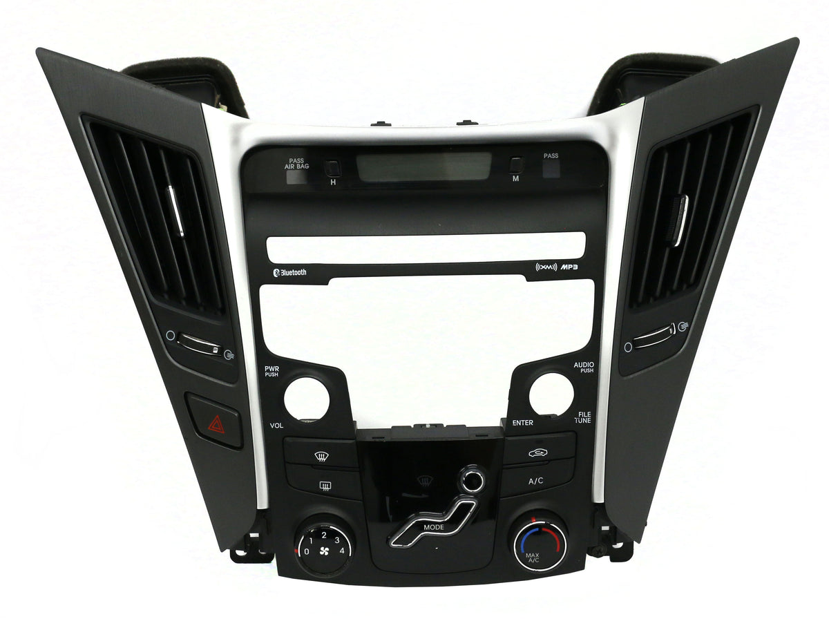 1113 Hyundai Sonata Temperature AC Heat Control Panel Bezel w Vents 9