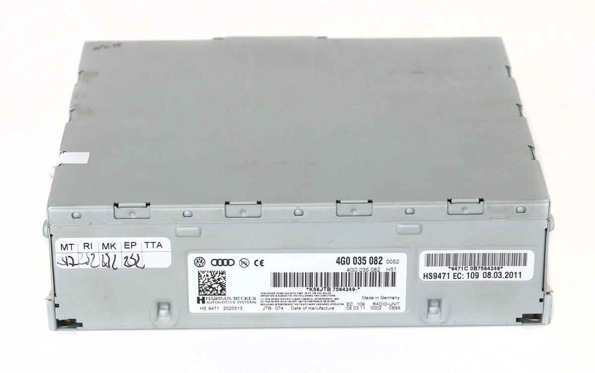 2011 Audi A4 Navigation Receiver Symphony Sound System Option 8DY 4G00 1factoryradio