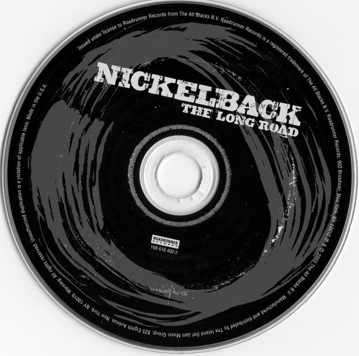 Nickelback The Long Road 2003 CD Professionally Cleaned