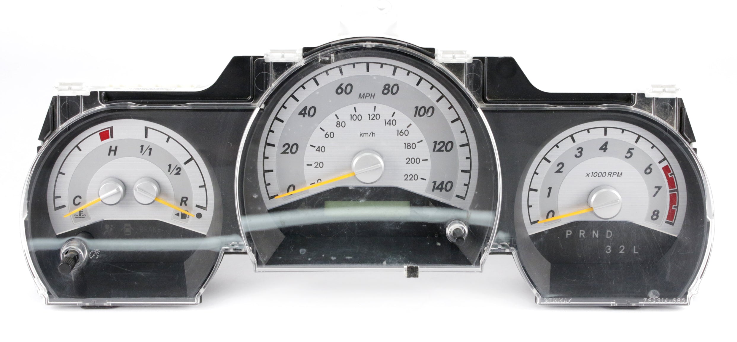 Scion Speedometer 2007-10 Scion Tc Dash-Mounted Speedometer Gauge Cluster Assembly Part ...