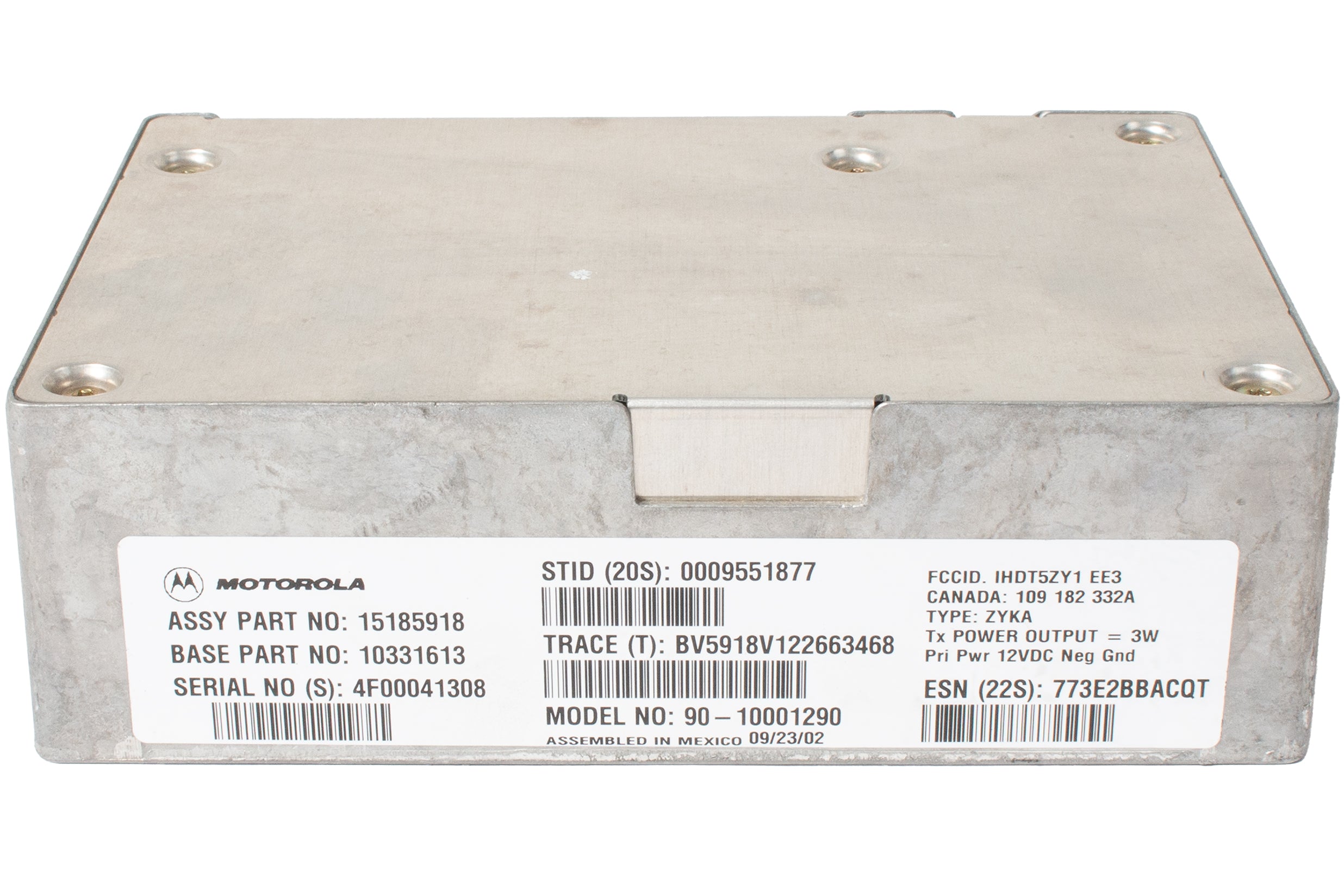Onstar Module Behind Radio 2003 Saturn Ion Internal OnStar Communication Interface Module Part 10 ...