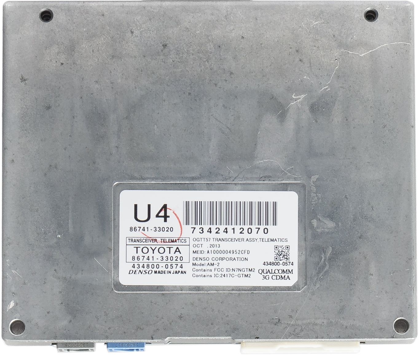 2010-2015 Lexus RX350 Wireless Telematics Communication Module Model 8 ...