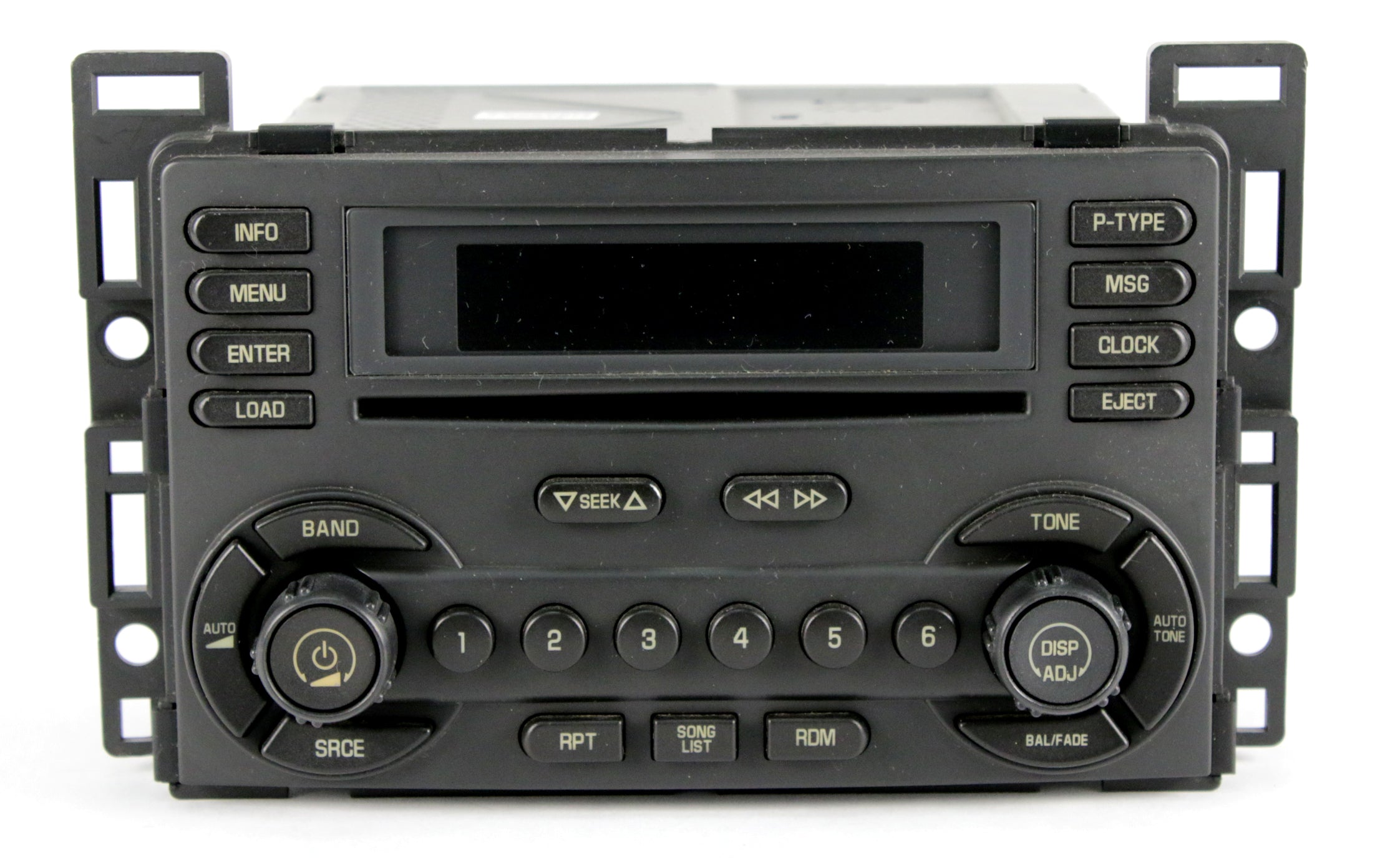 2007 Pontiac G6 AM FM Radio 6 Disc CD MP3 Player Part Number 15941283 ...