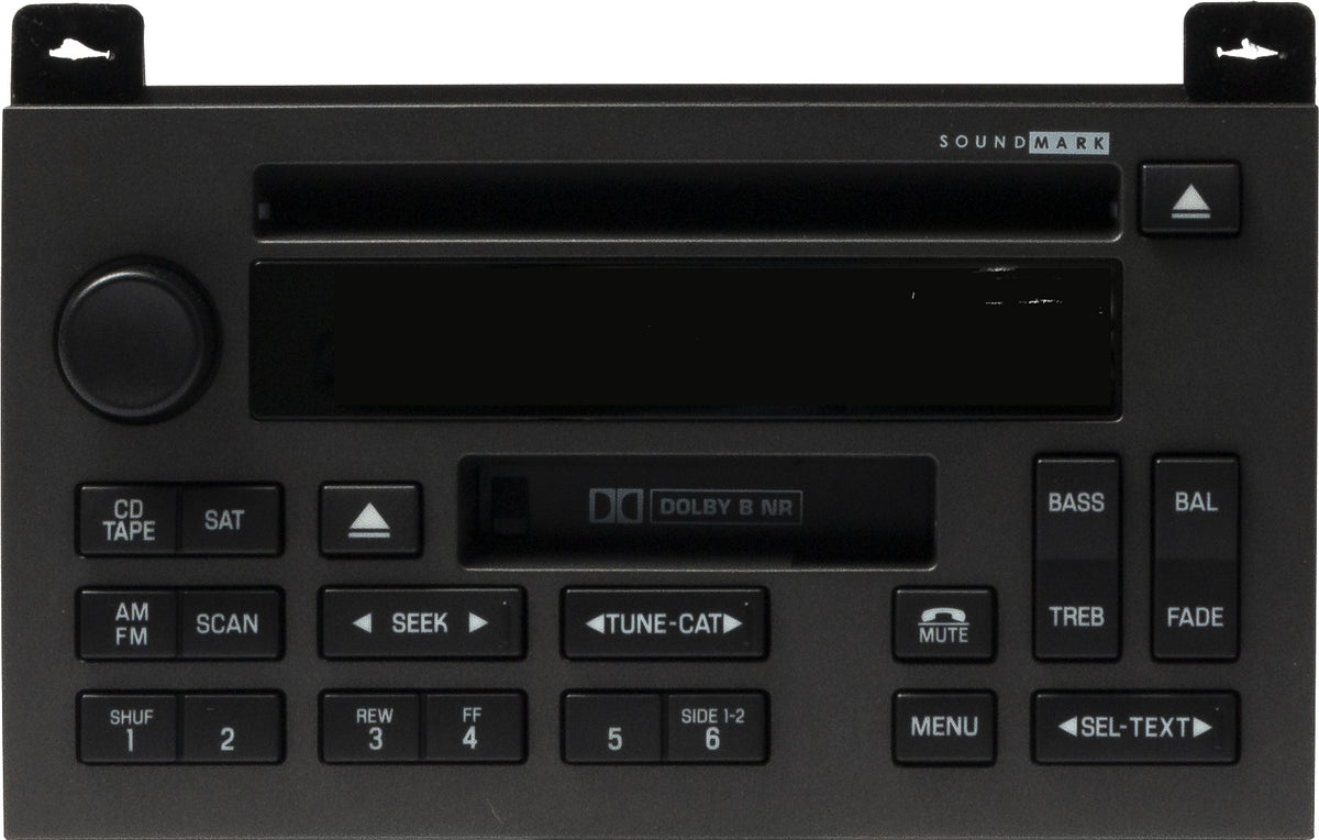 2005 Lincoln Town Car AM FM Radio CD Player Cassette Model Number 5W1T ...
