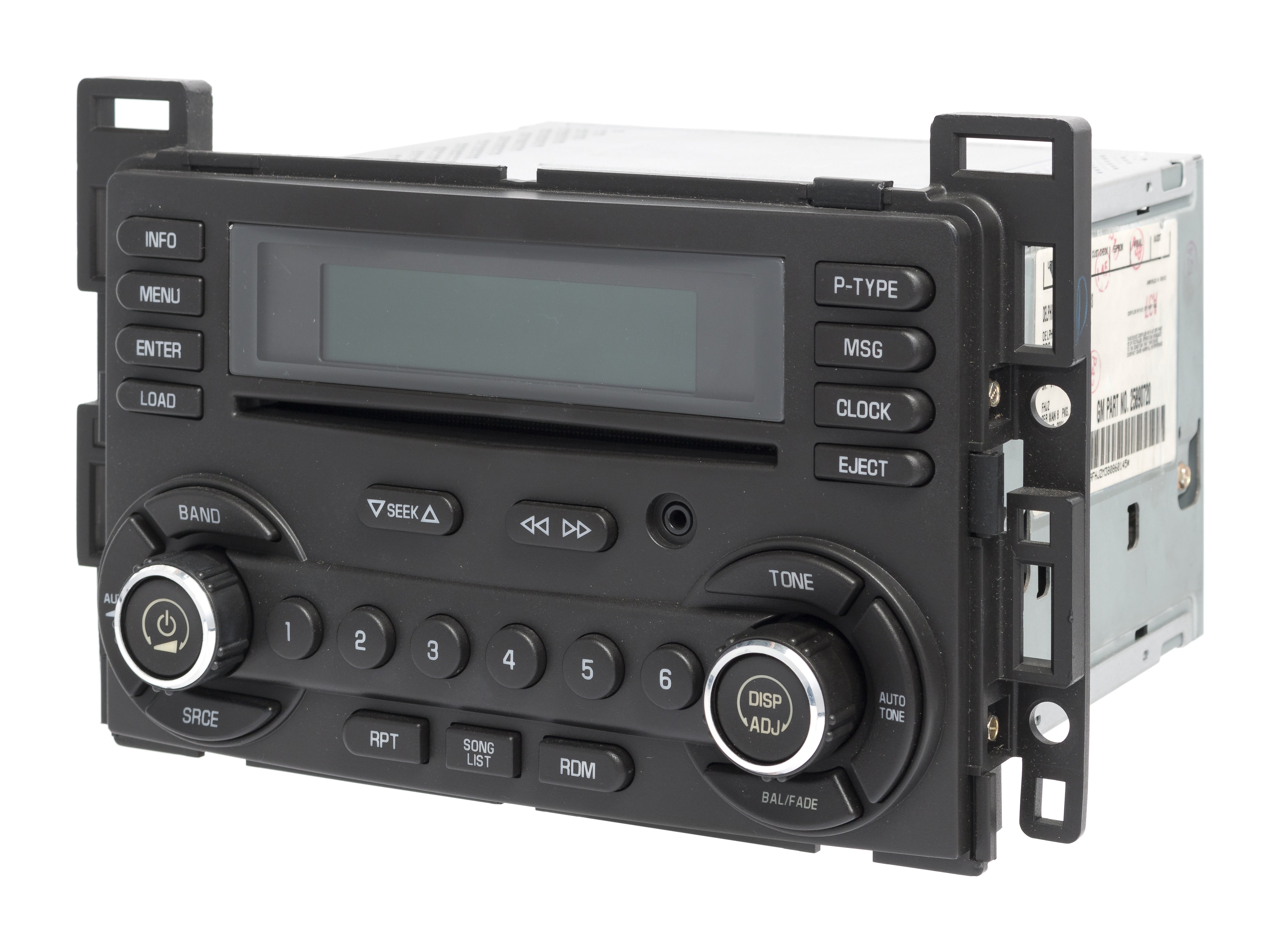 2008-09 Pontiac G6 AM FM Radio 6 Disc CD Player Aux Input Model 258907 ...