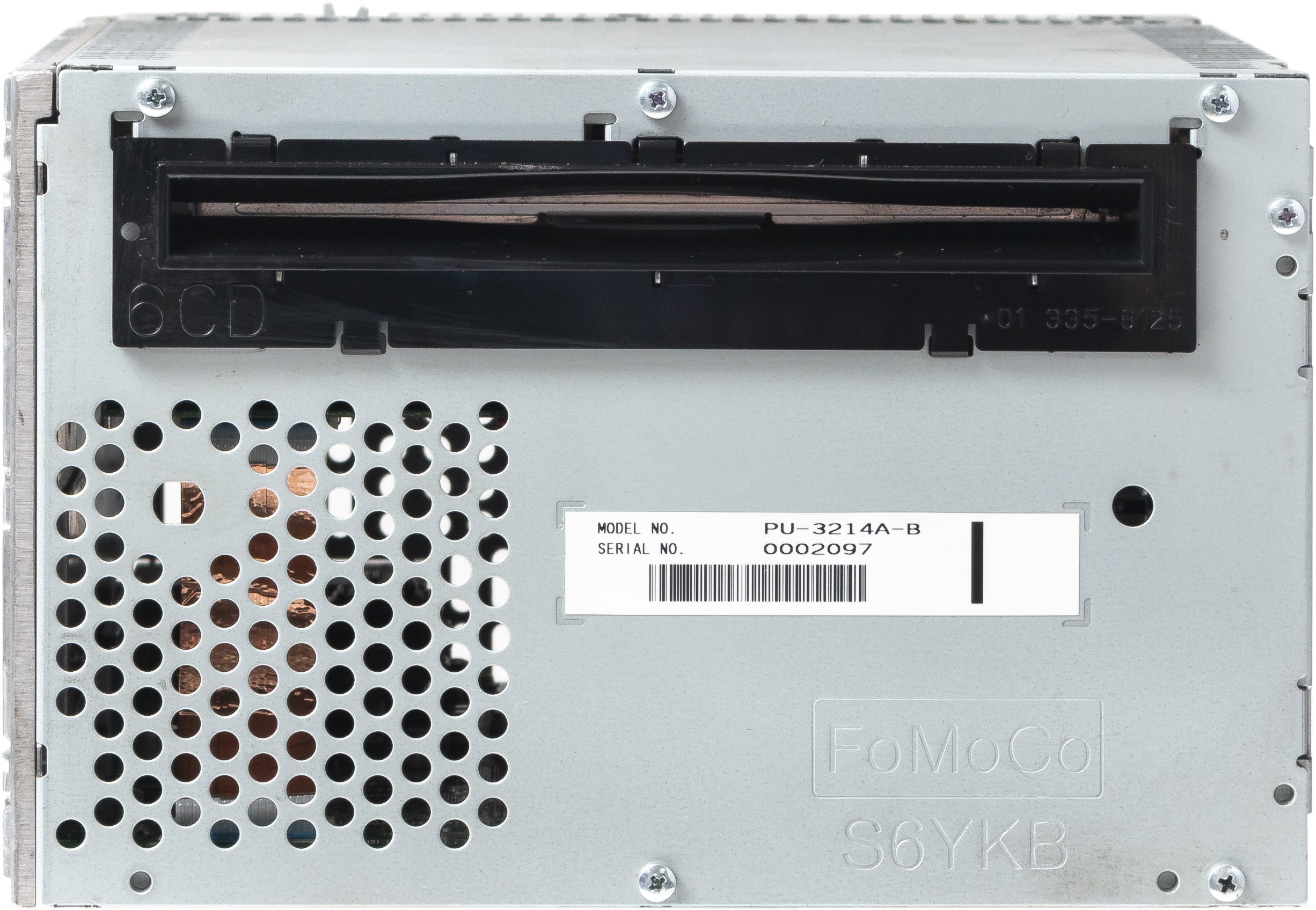 2010 Lincoln MKZ AM FM Radio 6-Disc CD MP3 Satellite System Model AH6T ...