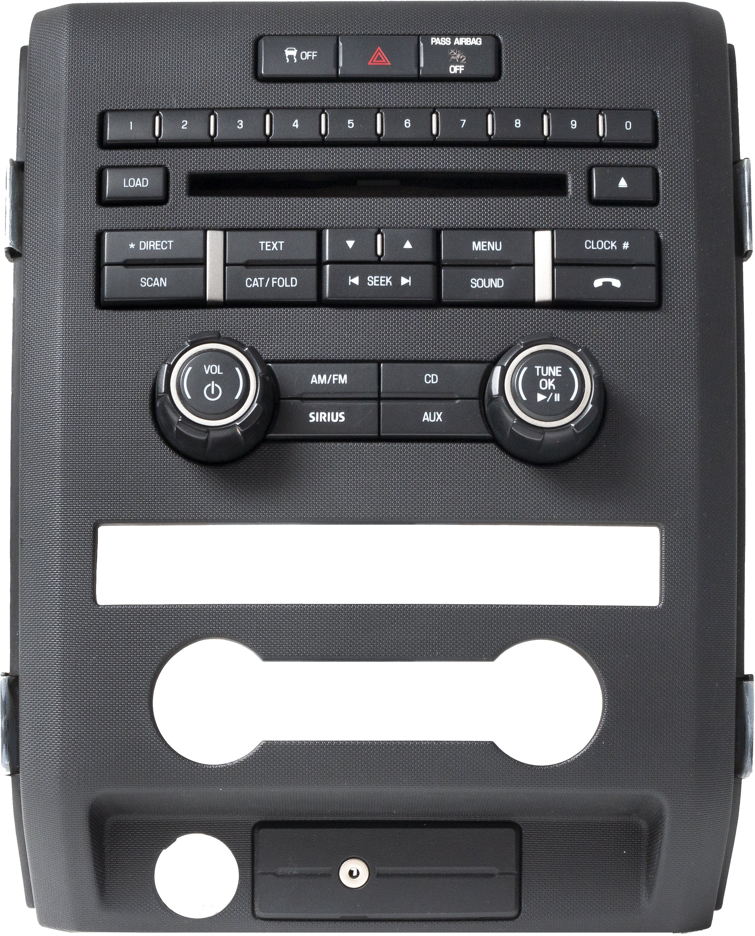 2012-14 Ford F-150 Control Panel w Aux Input OEM Original Single CL3T ...