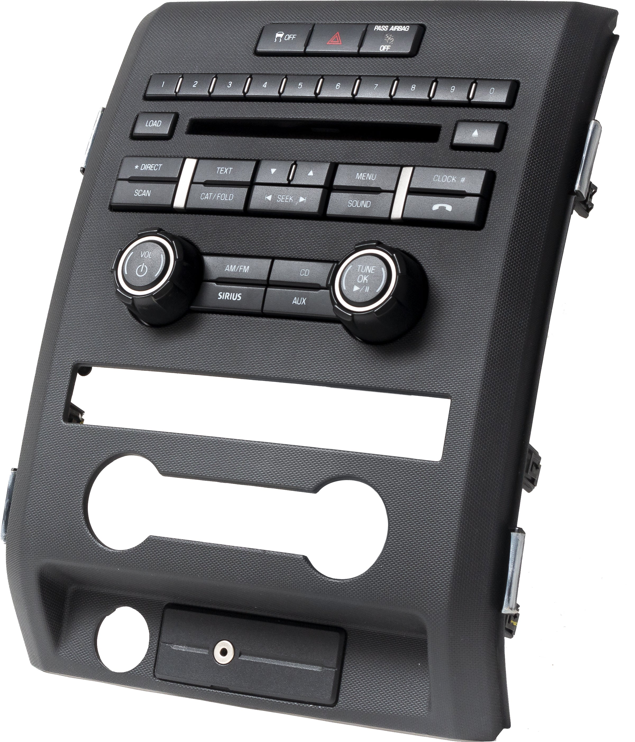 2012-14 Ford F-150 Control Panel w Aux Input OEM Original Single CL3T ...