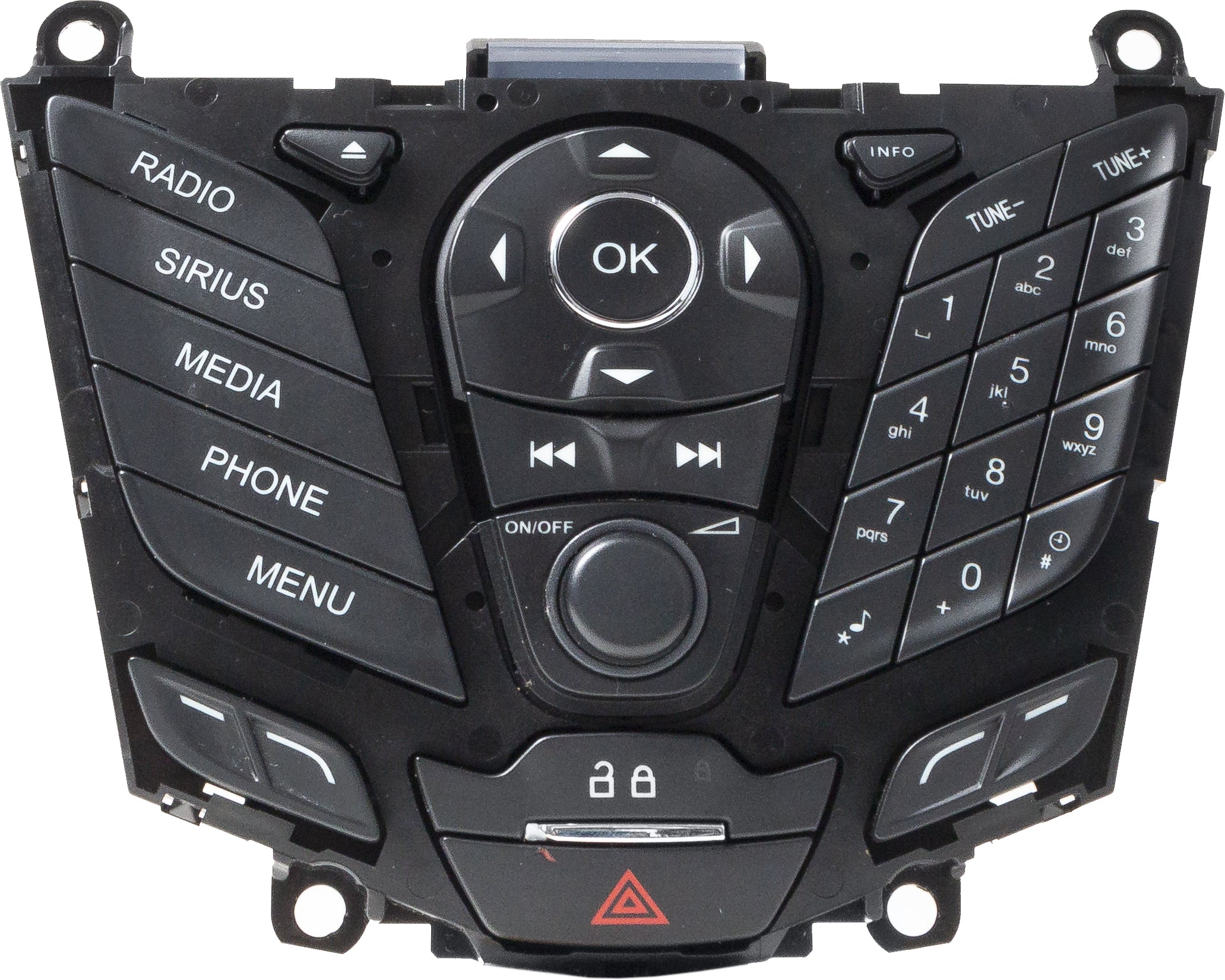 Ford Focus Audio Control Module 2013-14 Ford Focus Multimedia Telematics Control Panel Model Number DM ...