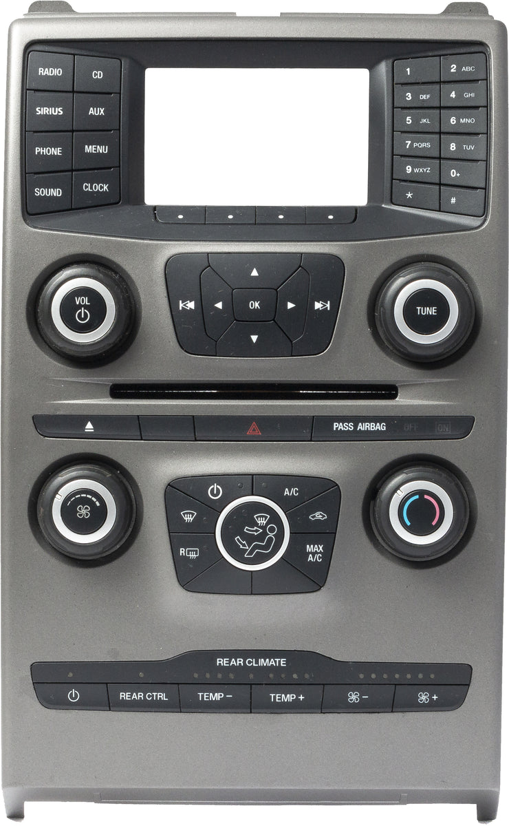 Ford Flex Module Computer 2013-14 Ford Flex Multimedia Temperature Control Panel Model Number DA ...