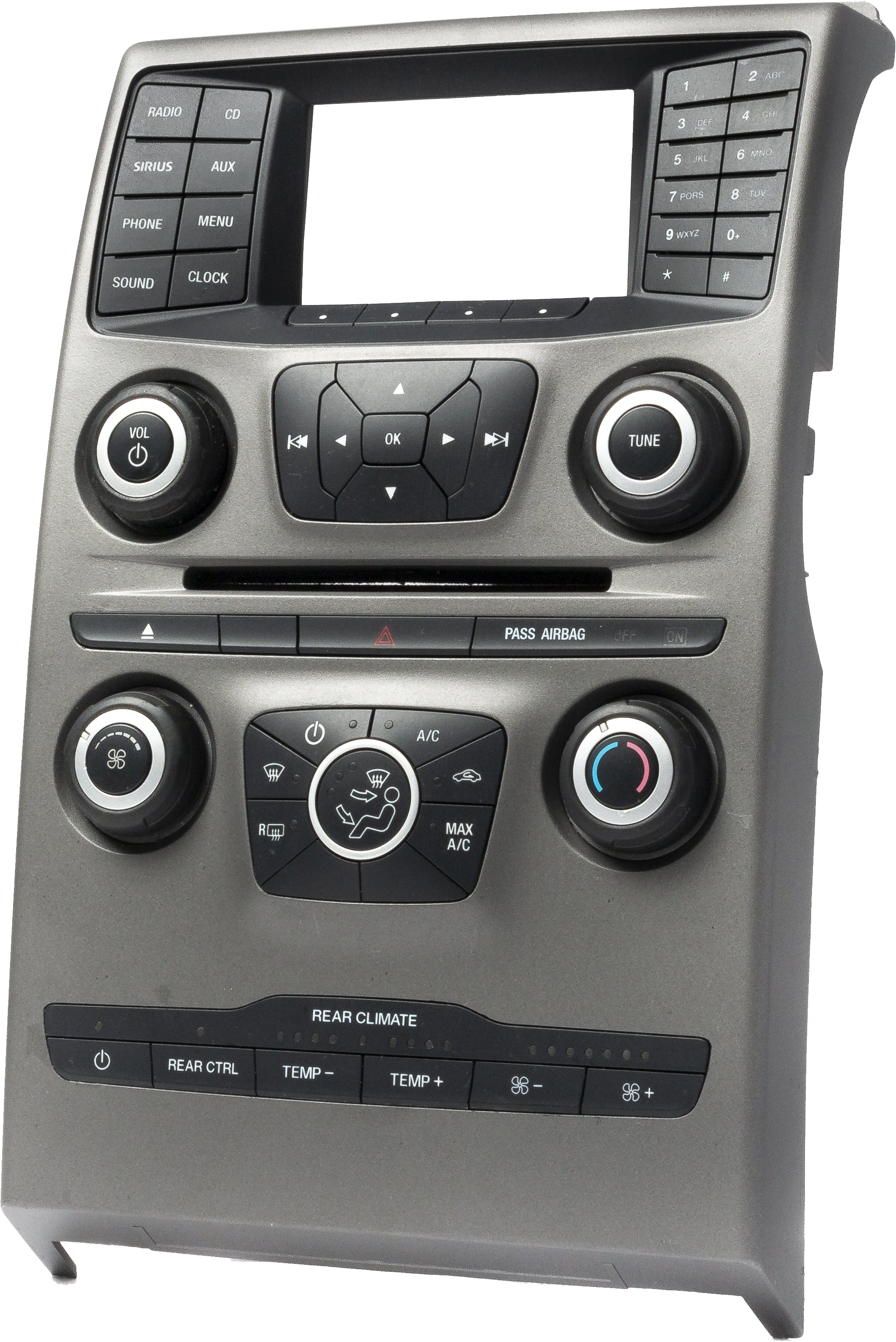Ford Flex Module Computer 2013-14 Ford Flex Multimedia Temperature Control Panel Model Number DA ...