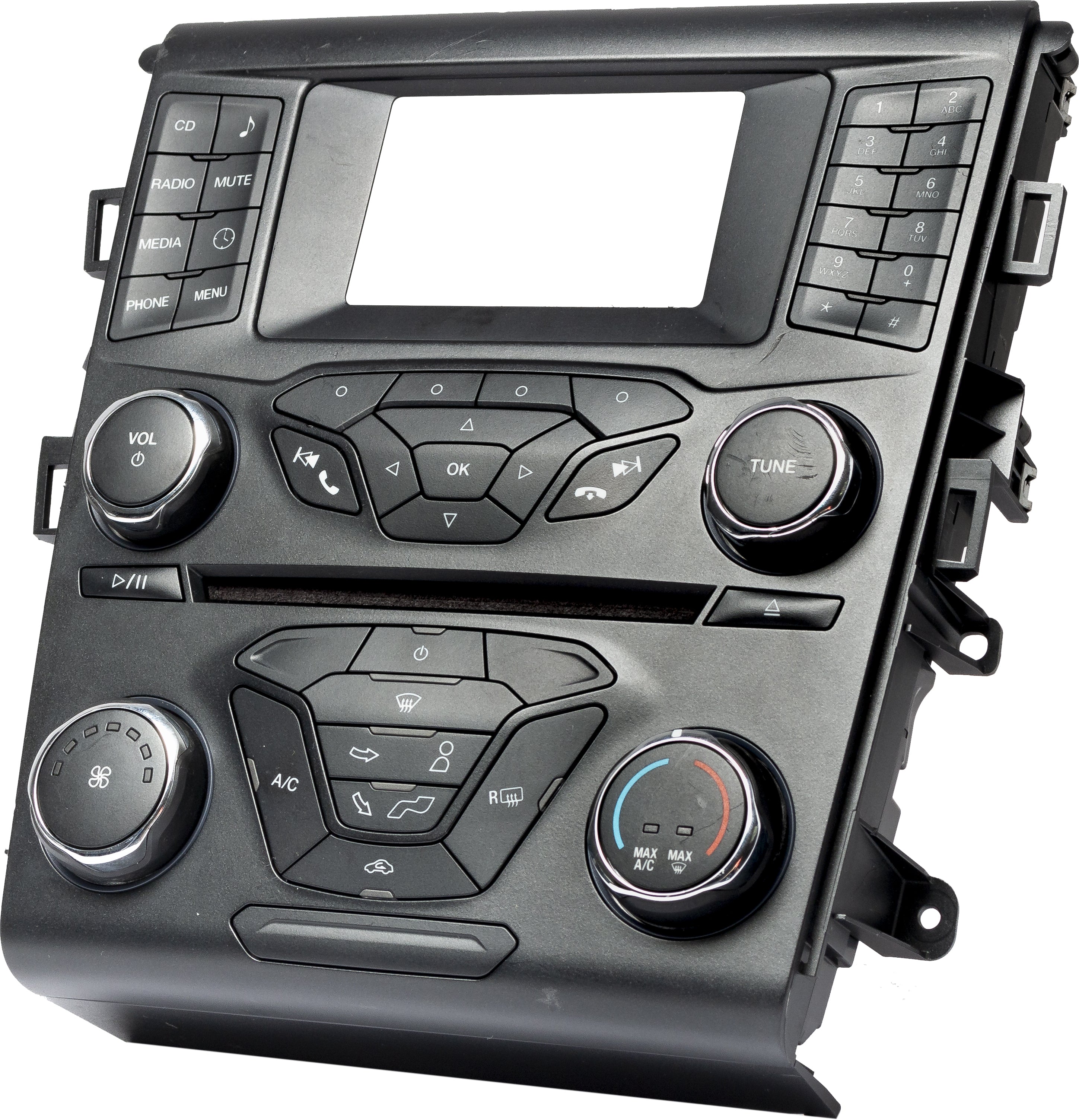 2014 Ford Fusion Dash-Mounted Multimedia Climate Controls Part ID DS7T ...