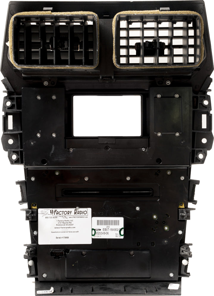 2014-2015 Ford Explorer Multimedia Climate Control Panel Model ID