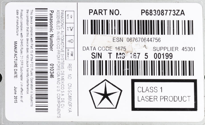 専用ページY259 Grill Insert Nuts (4-pack) - Mopar 34201235 - 1st Gen Industries