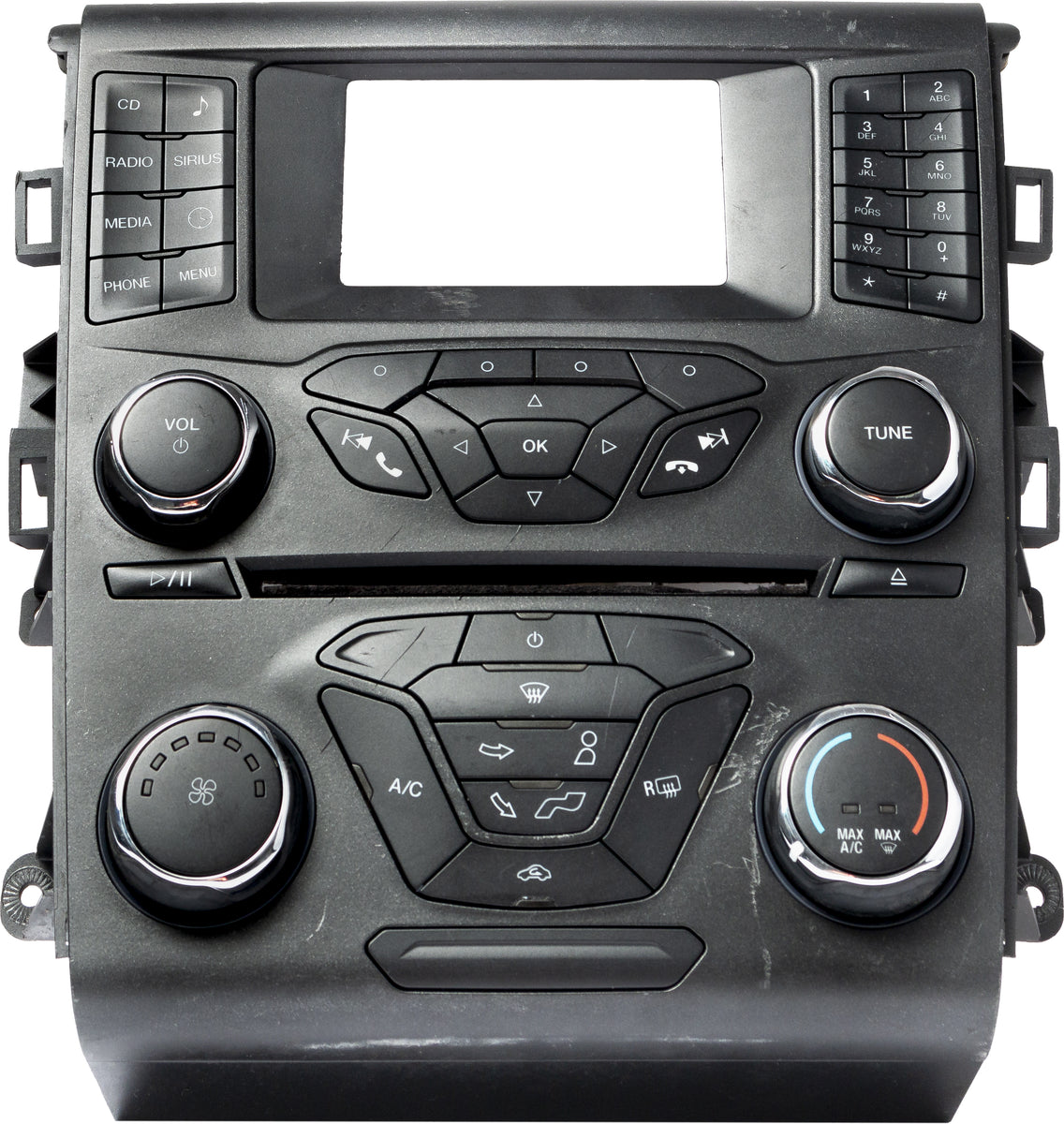 2014 Ford Fusion Dash-Mounted Multimedia Climate Controls Part ID FS7T ...