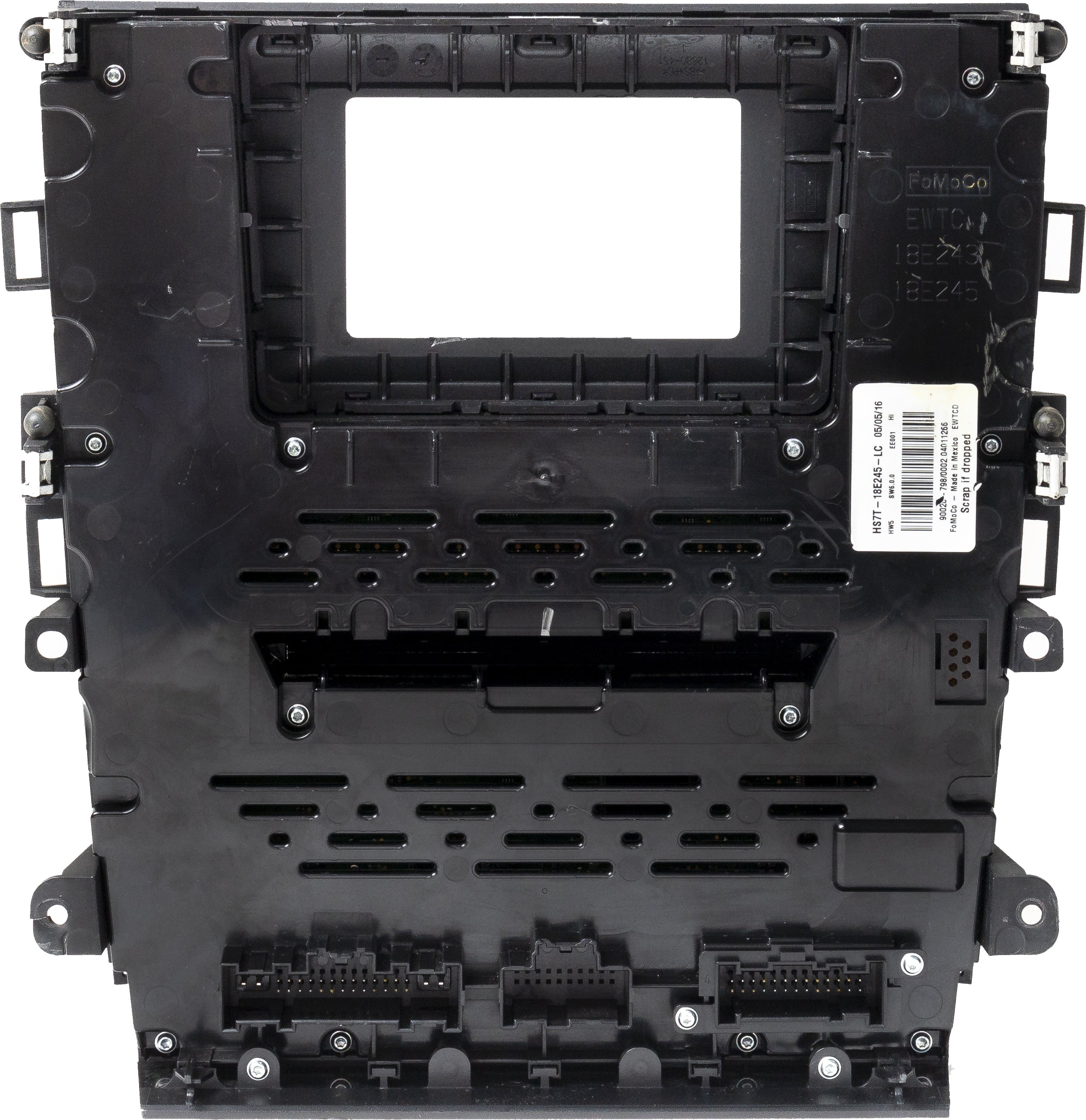 2017-2020 Ford Fusion Multimedia Climate Control Panel Model Number HS ...