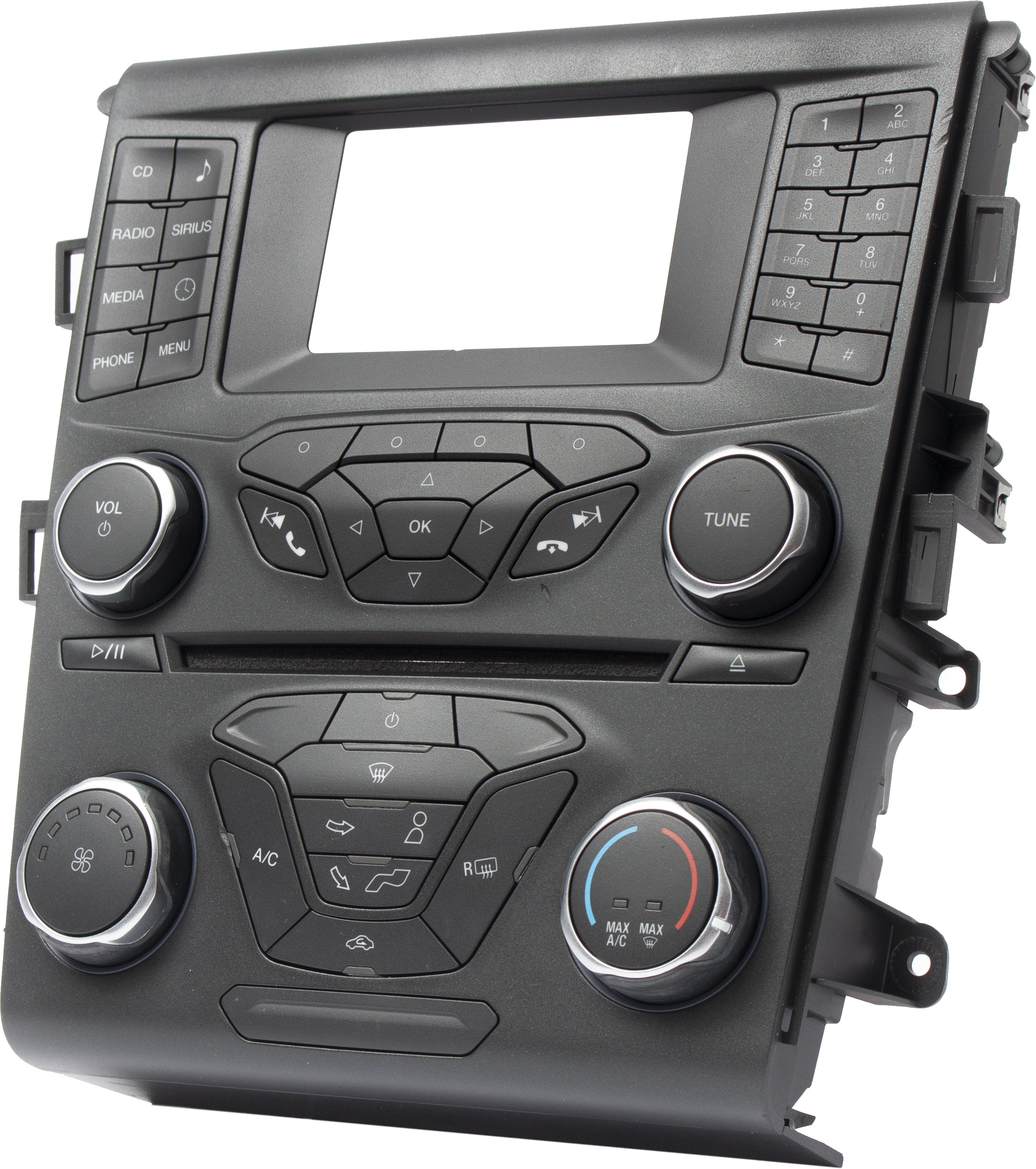 2017-2018 Ford Fusion Multimedia Navigation Climate Control Panel HS7T ...
