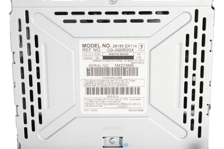 2010-12 Nissan Altima AMFM Radio CD Player Auxiliary Port Model
