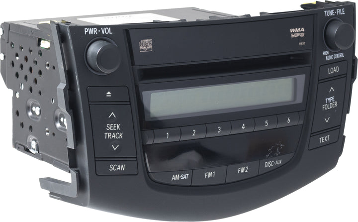 2006-08 Toyota RAV4 AM FM Radio Single Disc CD MP3 Player 86120