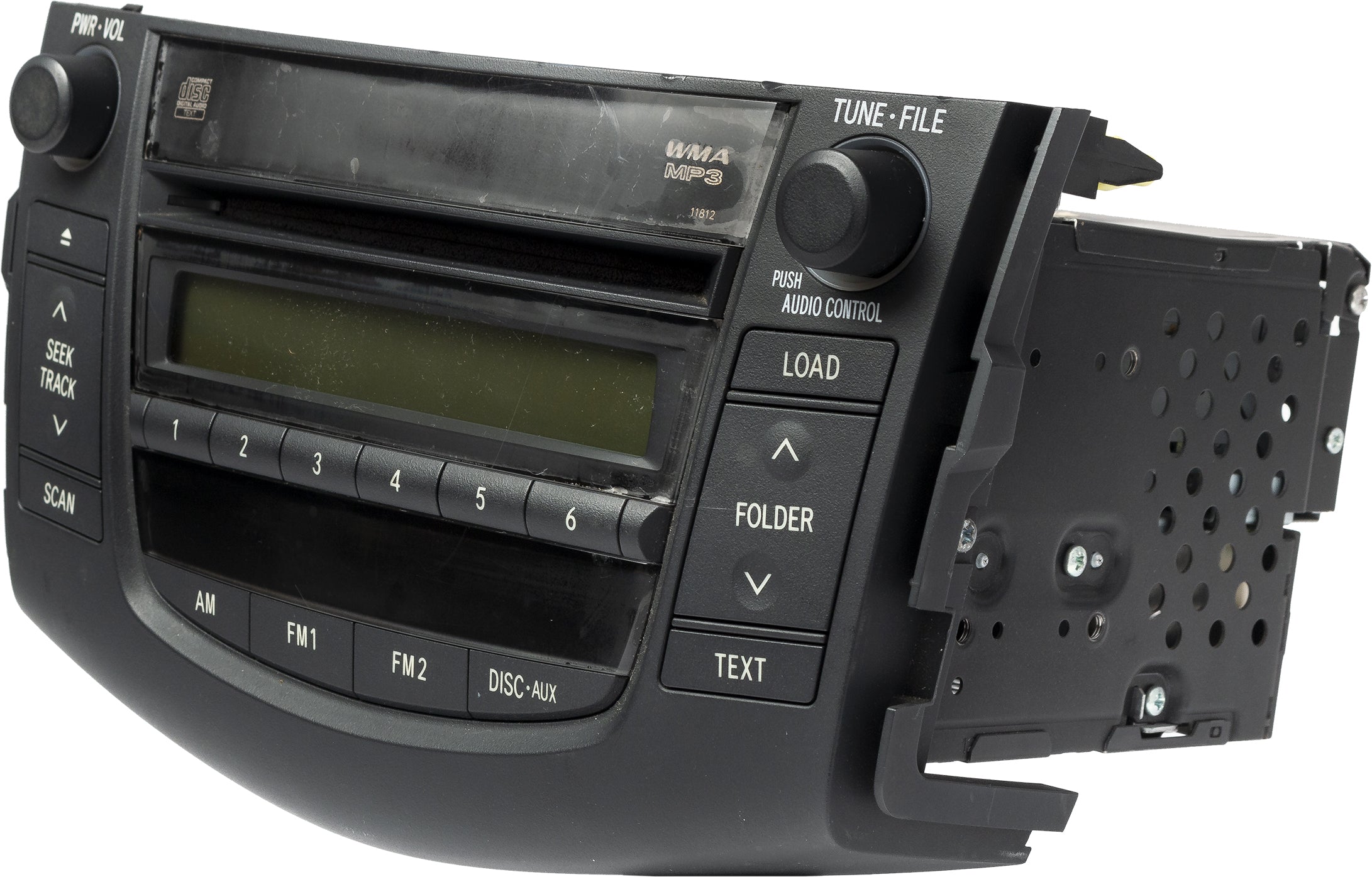 2006-08 Toyota RAV4 AM FM Radio 6 Disc CD MP3 Player Model 8612042170 ...