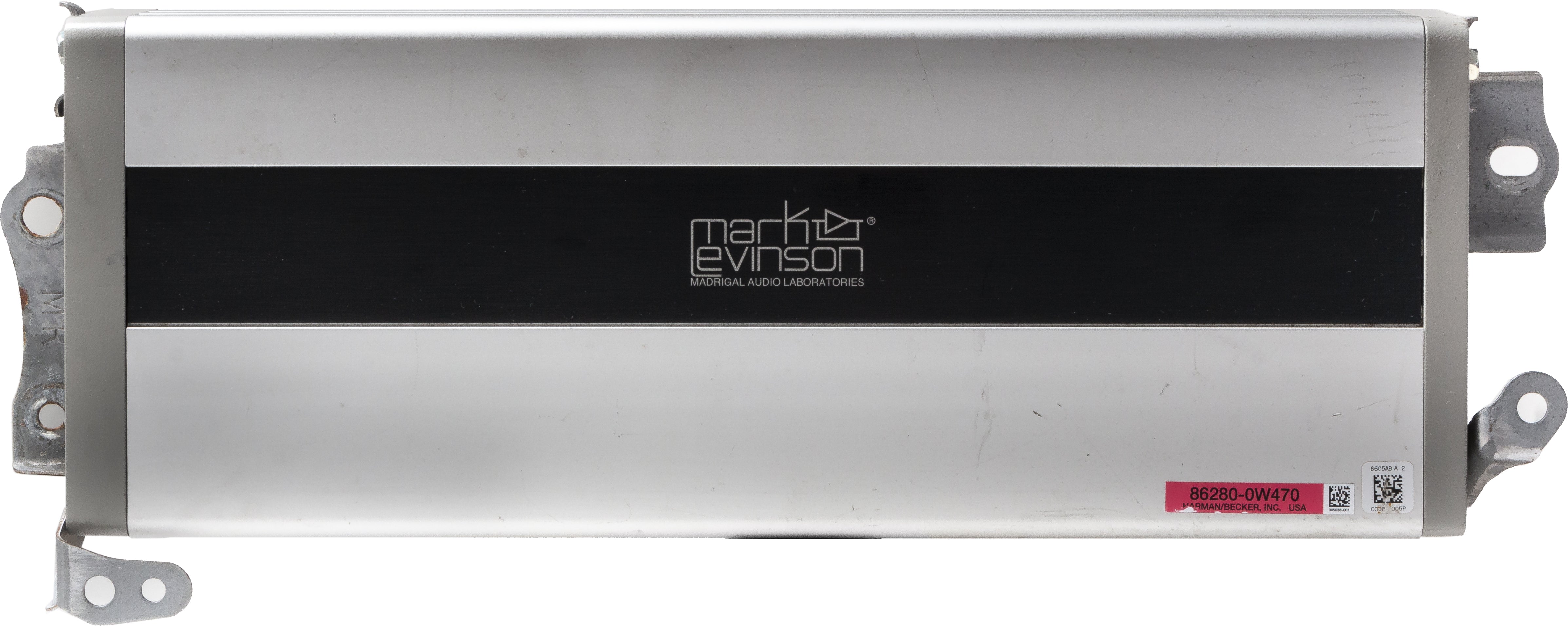 85640007 2007-09 Lexus GS350 Rear-Mounted Audio System Amplifier Model Number 8 ...