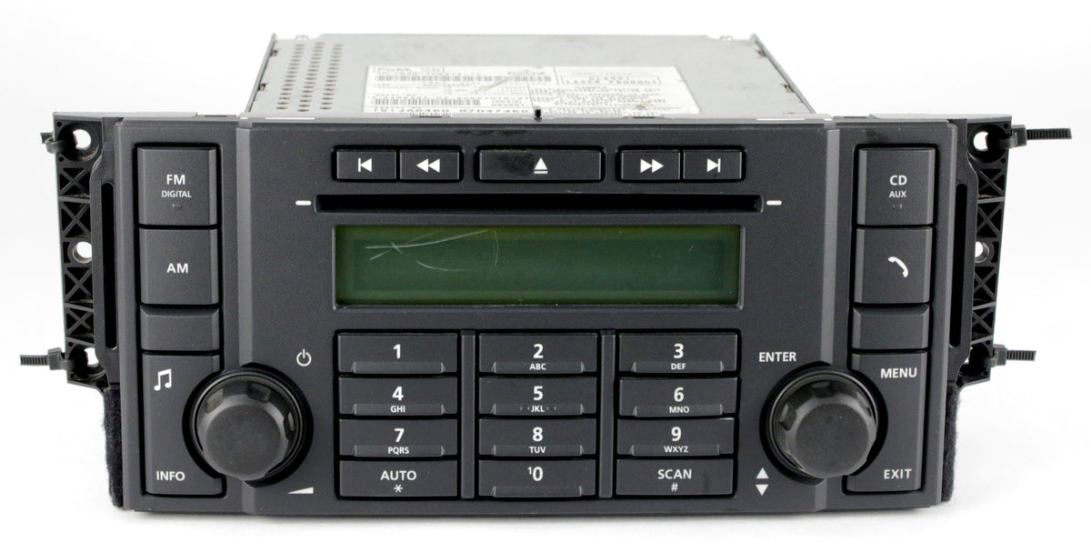 2008-2012 Land Rover LR2 AM FM Radio 6 Disc CD MP3 Player Part ID 7G9N ...
