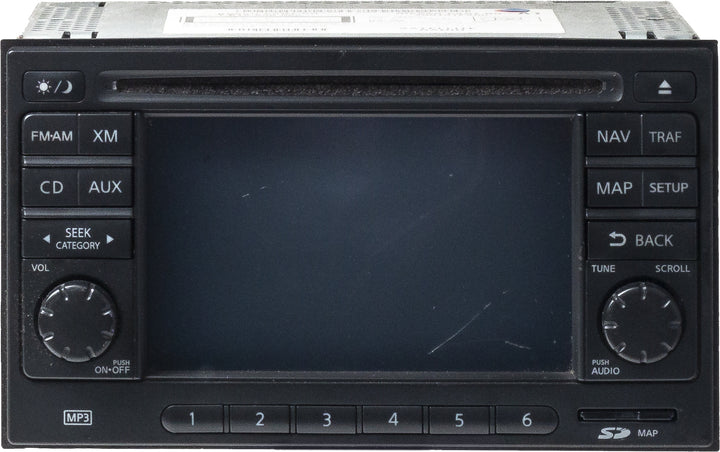 2012-14 Nissan Cube AM FM Radio CD Navigation 5
