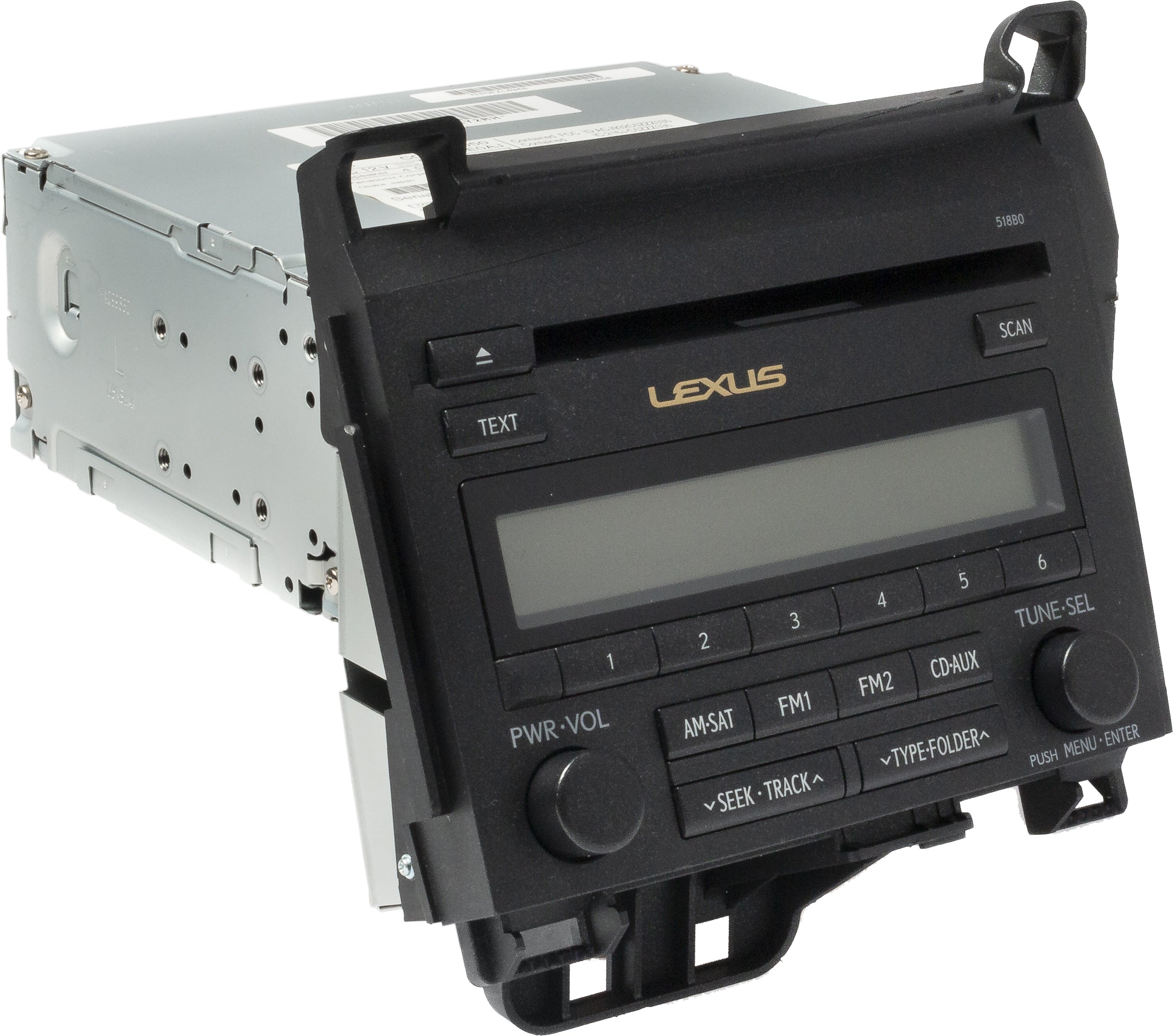 Radio Control Lexus 2011-13 Lexus CT200H AM FM SAT Radio CD MP3 Player Model ID 8612076050 ...